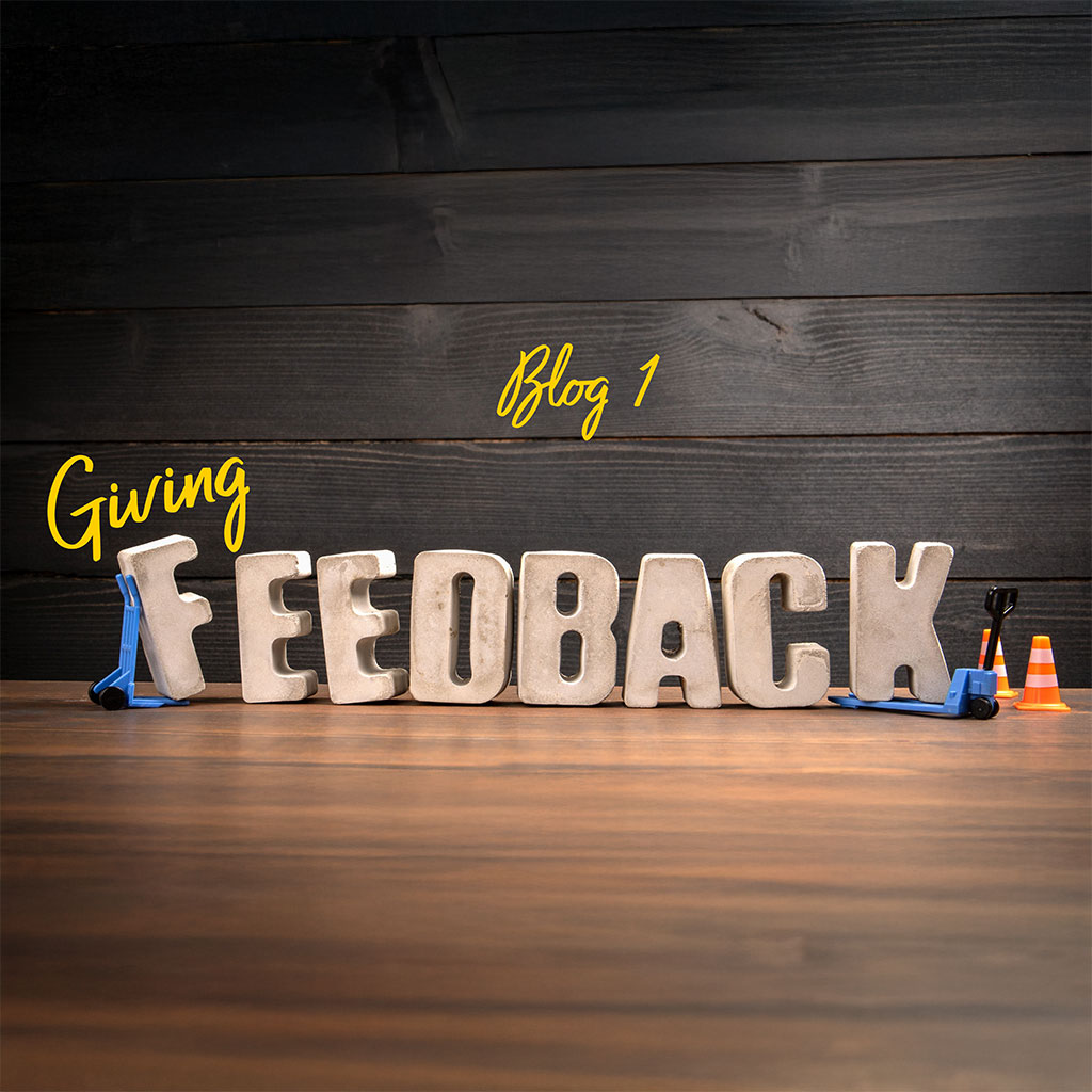 Giving Feedback sign
