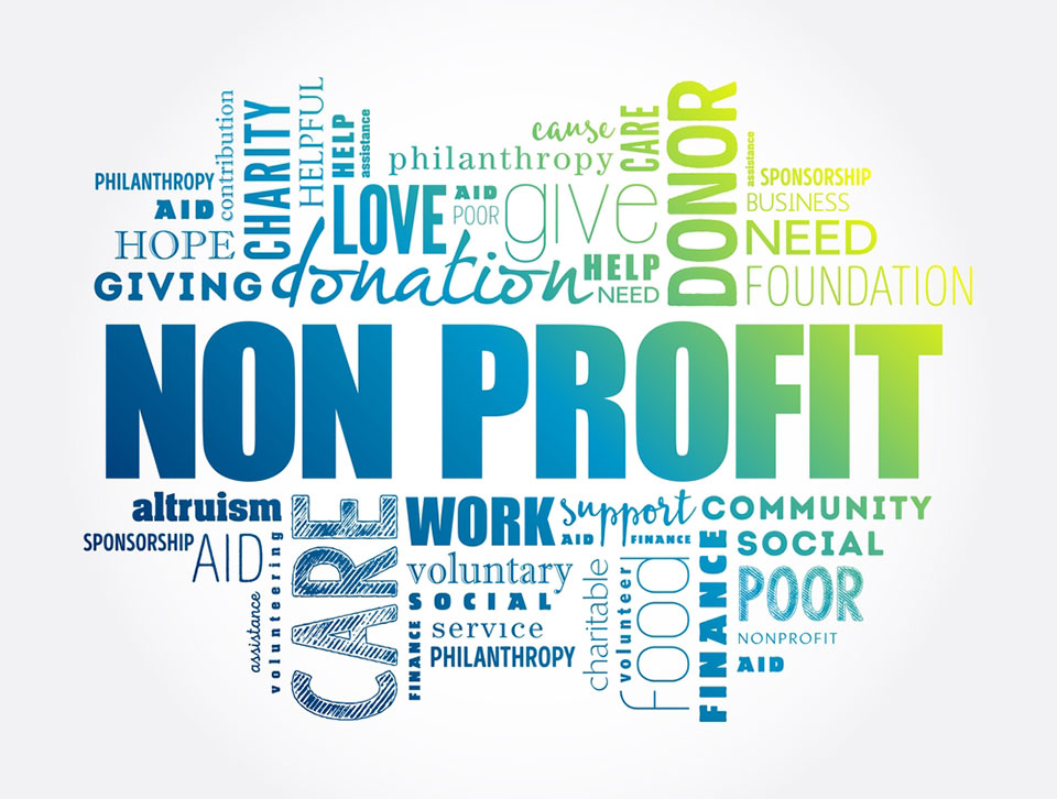 non profit word cloud